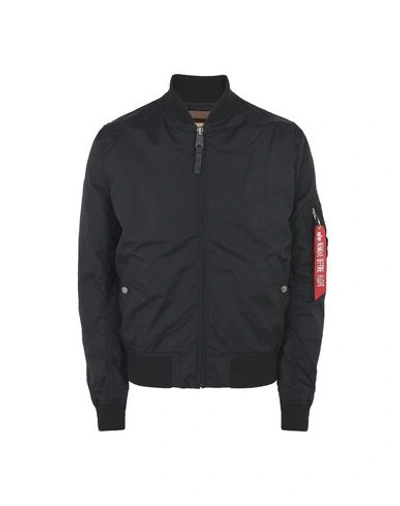 Alpha Industries Jackets In Black