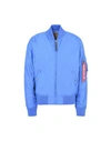 Alpha Industries Jackets In Azure