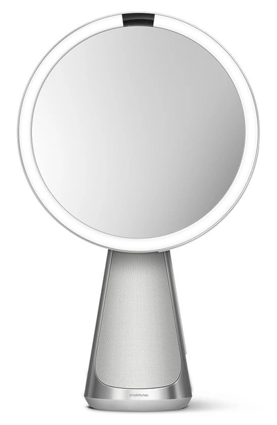 Simplehuman Sensor Mirror Hi-fi Makeup Mirror In Metallic Silver