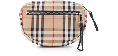 Burberry Cintage Check Belt Bag In Archive Beige