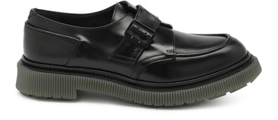 Adieu Type 119 Mocassins With Buckle In Black