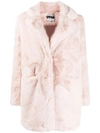 Apparis Sophie Mid-length Coat In Pink