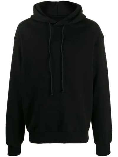Juunj Drawstring Detail Hoodie In Black