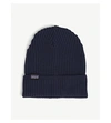 Patagonia Fisherman's Ribbed Beanie In Classic Navy