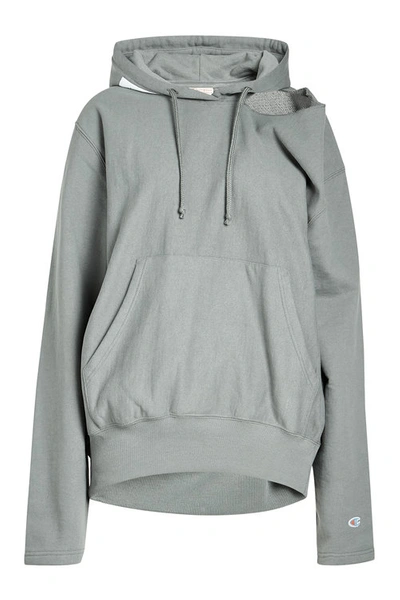 Fejlfri solopgang program Vetements X Champion Hoodie With Cotton In Grey | ModeSens