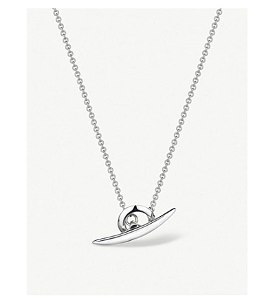 Shaun Leane Arc T-bar Sterling Silver Necklace