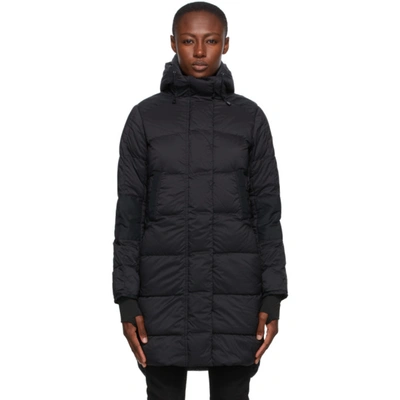 Canada Goose Alliston Padded Drawstring-hood Shell-down Coat In Nocolor