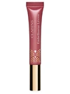 Clarins Instant Natural Lip Perfector Lip Balm 12ml In Pink