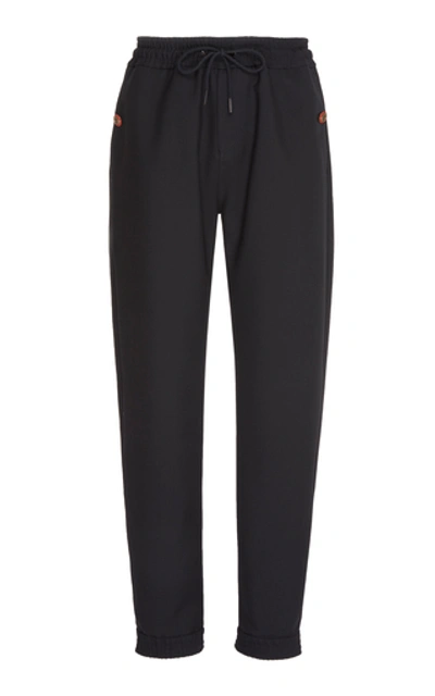 Givenchy Wool Jogger Pants In Black