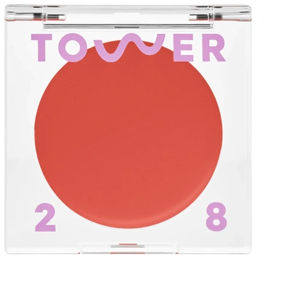 Tower 28 Beauty Beachplease Lip + Cheek Cream Blush Golden Hour 0.158 oz/ 4.5 G