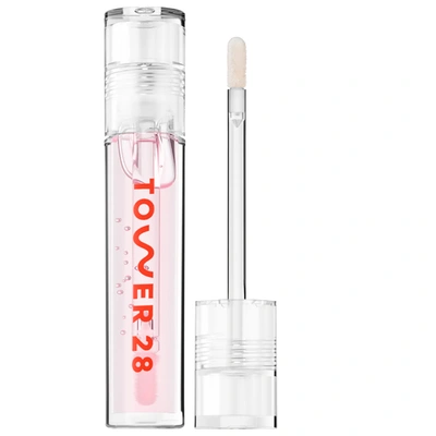 Tower 28 Beauty Shineon Lip Jelly Non-sticky Gloss Chill 0.13 oz/ 3.9g