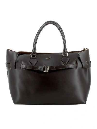 Avenue 67 Brown Leather Tote