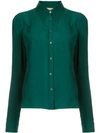 N°21 Pointed Collar Shirt In Green
