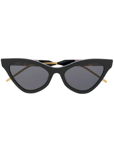 Gucci Interlocking G Sunglasses In Black