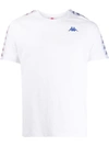 Kappa Logo Tape T-shirt In White