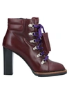 Tod's Ankle Boots In Deep Purple