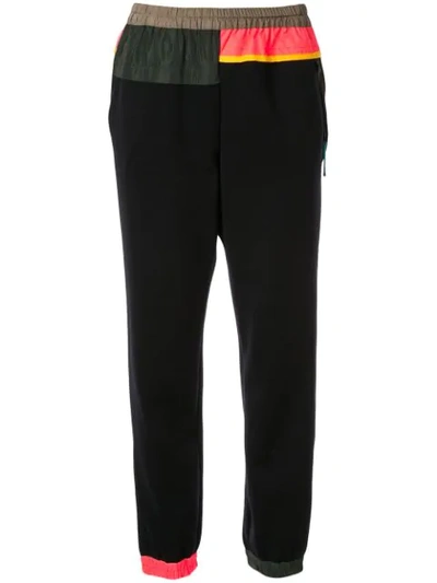 Kolor Wool Track Trousers In Black