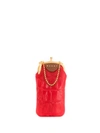 Marni Chain Phone Case In 红色