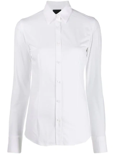 Rrd Slim-fit Oxford Shirt In White