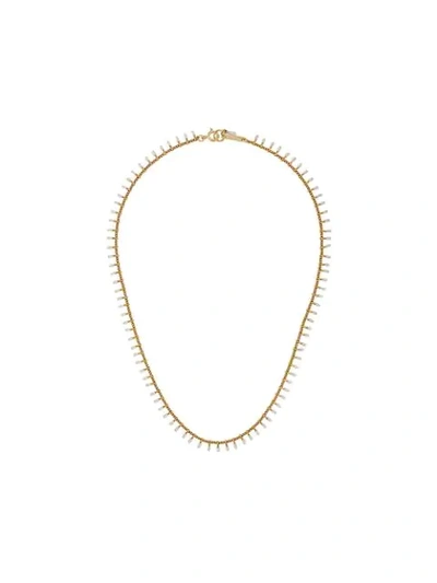 Isabel Marant Casablanca Short Necklace In Gold
