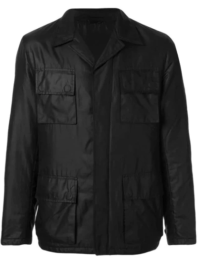 Pre-owned Helmut Lang 2000's Lightweight Straight Jacket In Black