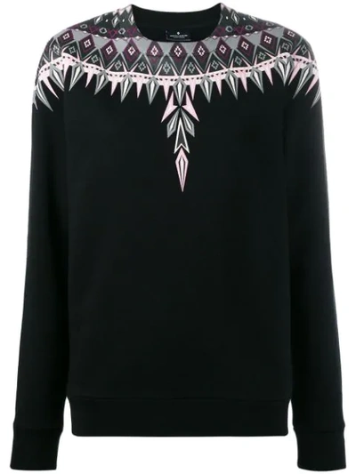 Marcelo Burlon County Of Milan Norwegian Wings Sweatshirt In Black