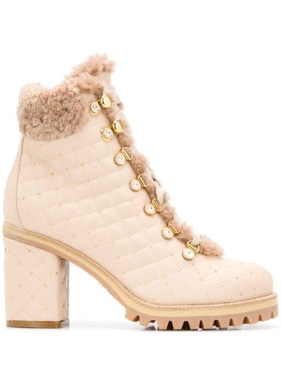 Le Silla St. Moritz Ankle Boots In Neutrals