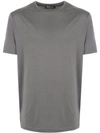 Loro Piana Plain Crew Neck T In Grey