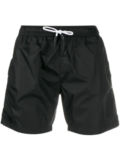 Roberto Cavalli Logo Swim Shorts In Black