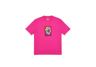 Pre-owned Palace  Mangal T-shirt Hot Pink