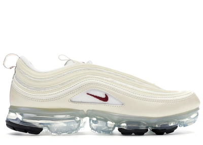 Pre-owned Nike Air Vapormax 97 Metallic Cashmere (women's) In Metallic Cashmere/black-white-team Red