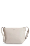 Matt & Nat Large Sam Faux Leather Crossbody Bag In Cement