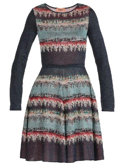 Missoni Knitted Dress In Jacquard
