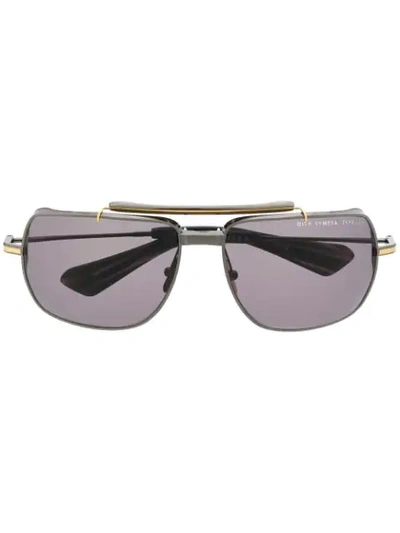 Dita Eyewear Square Sunglasses In 黑色