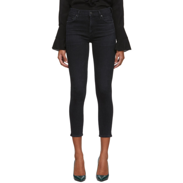 citizens of humanity rocket crop mid rise skinny jeans