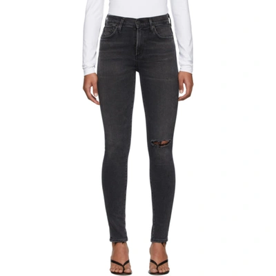Citizens Of Humanity Rocket Crop Mid Rise Skinny In Lithe