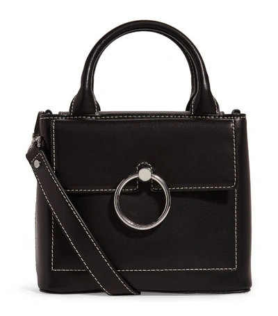 Claudie Pierlot Small Leather Saddle Stitch Bag