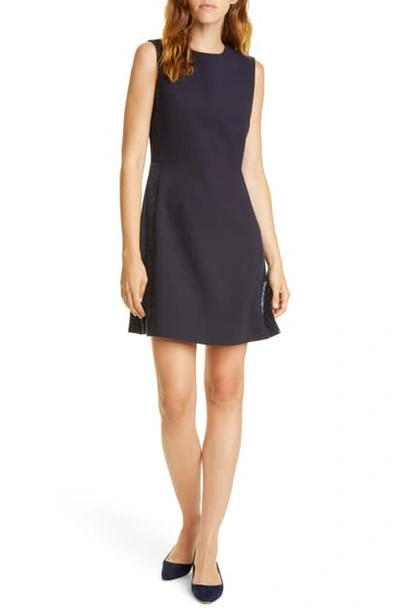Ted Baker Sleeveless Embellished Tunic Dress In Navy | ModeSens