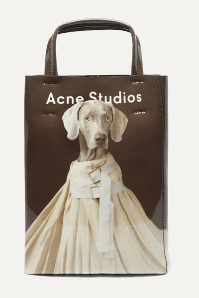 Acne Studios X William Wegman Baker Small Dog-print Tote Bag In Multicolour