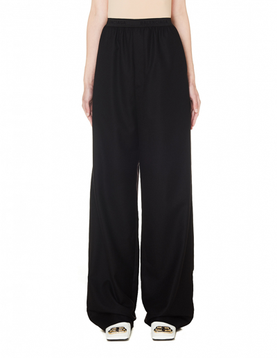 Balenciaga Black Cashmere Trousers