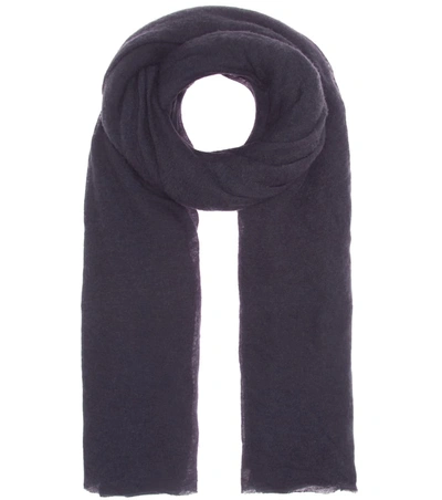 Isabel Marant Zephyr Cashmere Scarf In Purple