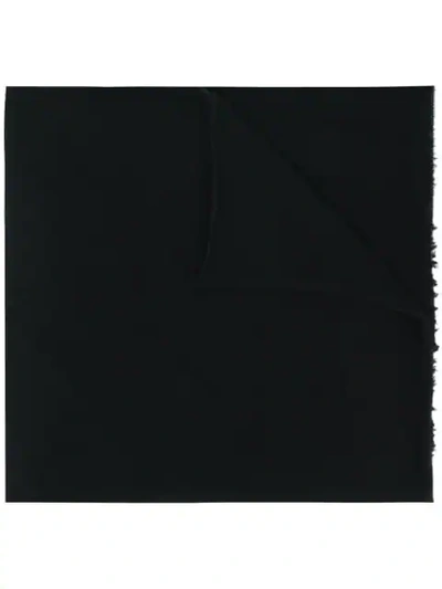 Isabel Marant Carlyn Scarve In Black Cashmere