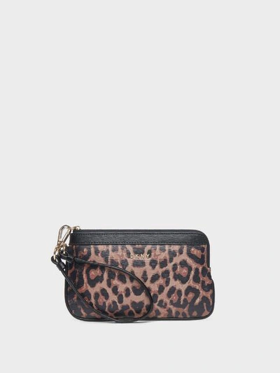 Donna Karan Dkny Women's Item Wristlet - In Printed Leopard