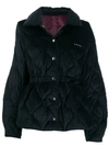 Aalto Padded Corduroy Jacket In Black