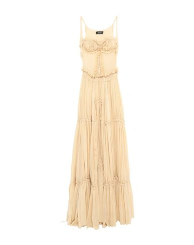 Dsquared2 Long Dresses In Beige