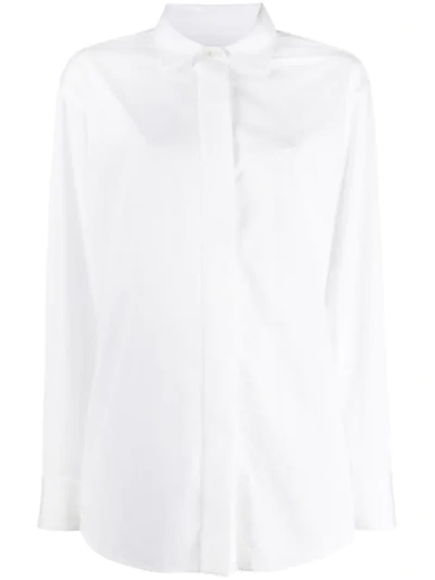 Victoria Beckham Loose Fit Shirt In White