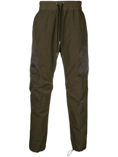 John Elliott Cargo Track Pants In Green