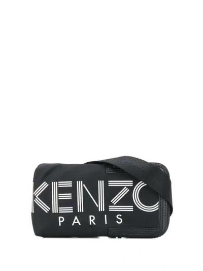Kenzo Iphone Crossbody Bag In Black