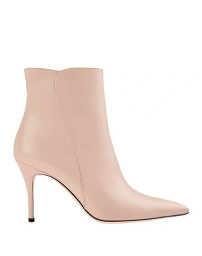 Roberto Festa Ankle Boots In Blush