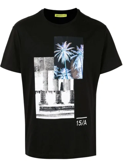 Versace Jeans 15/a T-shirt In Black